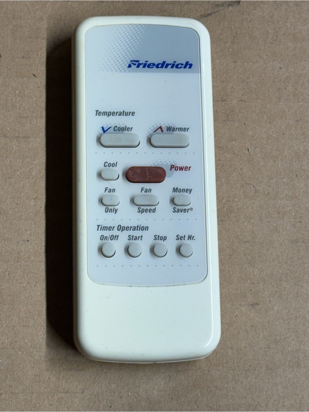 Friedrich AC Original Remote Controller